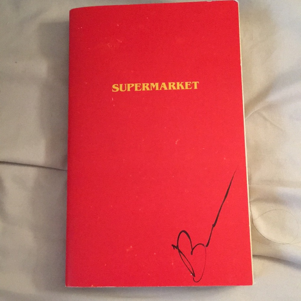 Signed supermarket book by Bobby hall aka logic